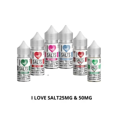 I Love Salt 25mg & 50mg E-liquid