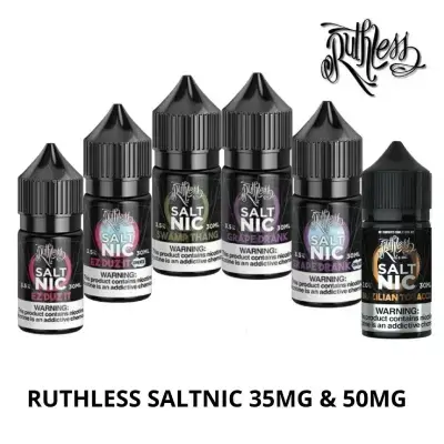 Ruthless Vapor Saltnic & E-liquids