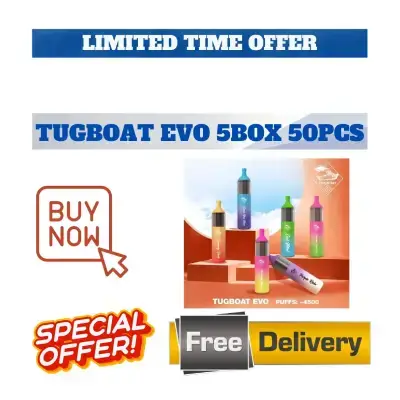Greatest Tugboat Evo 4500 Puffs of Disposable Vape