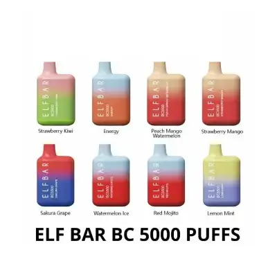 Elf Bar Bc 5000 Puffs of Disposable Vape