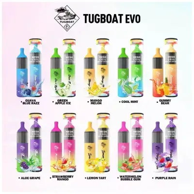 Tugboat Evo 4500 Puffs of Disposable Vape