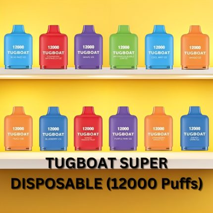 TUGBOAT SUPER DISPOSABLE (12000 Puffs) IN DUBAI