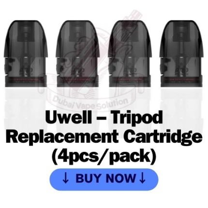 Uwell – Tripod Replacement Cartridge (4pcspack)