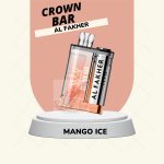 Crown Bar Disposable Vape by Al Fakher Crystal 9000 Puffs