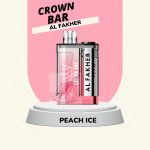 Crown Bar Disposable Vape by Al Fakher Crystal 9000 Puffs